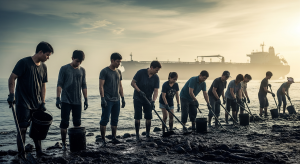 Những người hùng thầm lặng: Cuộc chiến của các tình nguyện viên trong cuộc dọn dẹp "thủy triều đen"