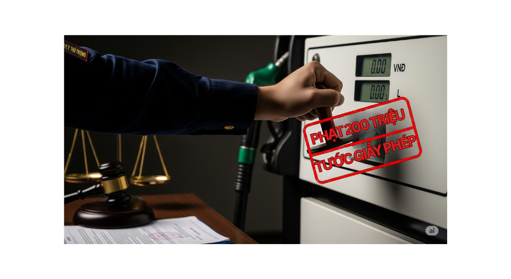 Mức xử phạt hành vi bán xăng dầu không đạt chất lượng [Cập nhật 2025]