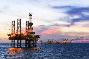 Giàn khai thác dầu khí của Liên doanh Việt - Nga Vietsovpetro.